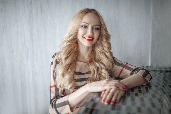 Vibrant Yulia, 38 y.o. from Dnipro, Ukraine with Blonde hair — VeronikaLove