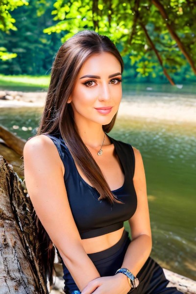 Vivacious Angelika, 30 y.o. from Mykolaiv, Ukraine with Brown hair — VeronikaLove