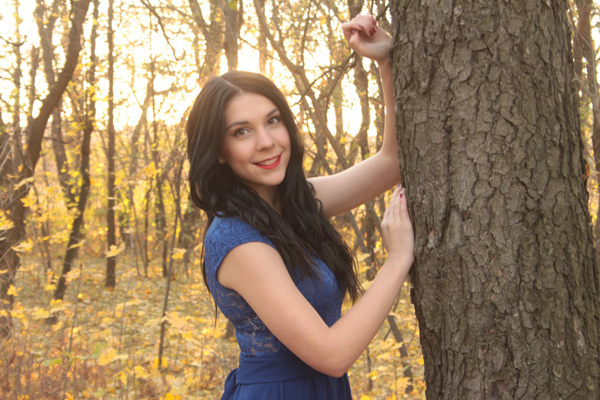 Enchanting Maria, 27 y.o. from Kyiv, Ukraine with Black hair — VeronikaLove