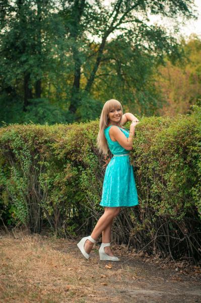 Whimsical Elena, 48 y.o. from Dnipro, Ukraine with Blonde hair — VeronikaLove