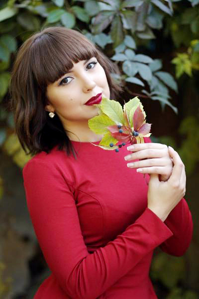 Enchanting Elena, 31 y.o. from Dnipro, Ukraine with Dark-brown hair — VeronikaLove