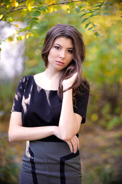 Enigmatic Liliya, 28 y.o. from Dnipro, Ukraine with Dark-brown hair — VeronikaLove