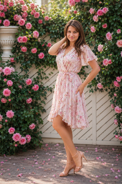 Vivacious Tatyana, 45 y.o. from Kharkiv, Ukraine with Brown hair — VeronikaLove