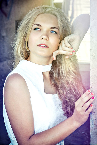 Enchanting Oksana, 25 y.o. from Poltava, Ukraine with Blonde hair — VeronikaLove