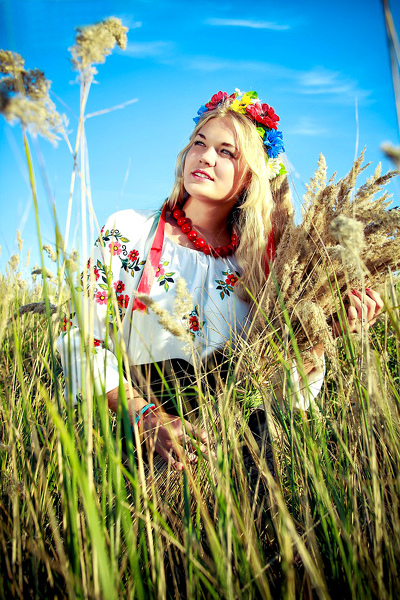 Enchanting Oksana, 25 y.o. from Poltava, Ukraine with Blonde hair — VeronikaLove