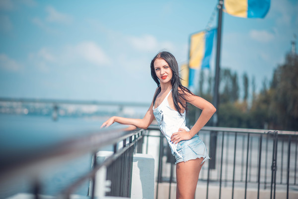 Alluring Marina, 35 y.o. from Kherson, Ukraine with Black hair — VeronikaLove