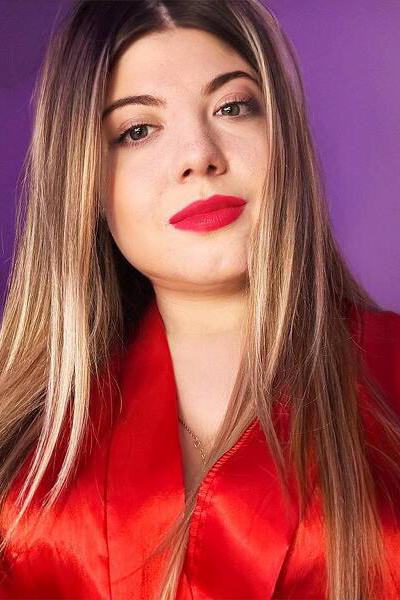 Whimsical Kristina, 33 y.o. from Dnipro, Ukraine with Light-brown hair — VeronikaLove