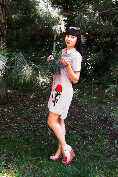 Serene Ekaterina, 29 y.o. from Bila Tserkva, Ukraine with Black hair — VeronikaLove