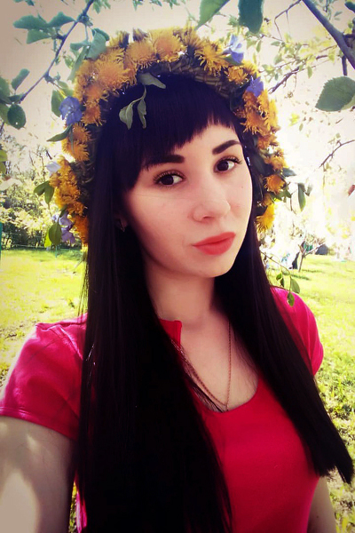 Serene Ekaterina, 29 y.o. from Bila Tserkva, Ukraine with Black hair — VeronikaLove