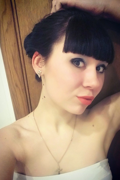 Serene Ekaterina, 29 y.o. from Bila Tserkva, Ukraine with Black hair — VeronikaLove