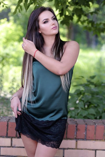 Dazzling Katerina, 32 y.o. from Dnipro, Ukraine with Dark-brown hair — VeronikaLove