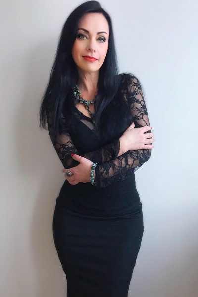 Dazzling Irina, 54 y.o. from Kropyvnytskyi, Ukraine with Black hair — VeronikaLove