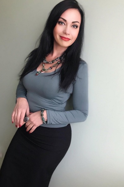 Dazzling Irina, 54 y.o. from Kropyvnytskyi, Ukraine with Black hair — VeronikaLove