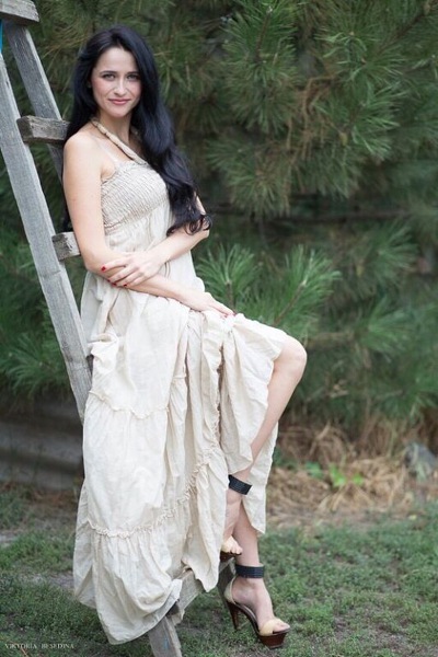 Dazzling Irina, 41 y.o. from Kyiv, Ukraine with Black hair — VeronikaLove