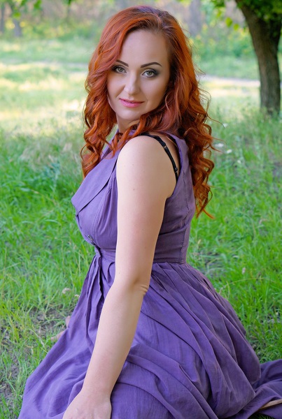 Radiant Anna, 42 y.o. from Kyiv, Ukraine with Red hair — VeronikaLove