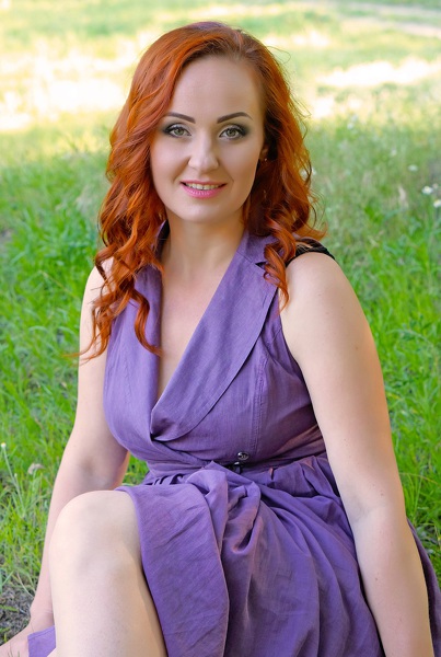 Radiant Anna, 42 y.o. from Kyiv, Ukraine with Red hair — VeronikaLove