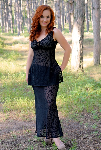 Radiant Anna, 42 y.o. from Kyiv, Ukraine with Red hair — VeronikaLove