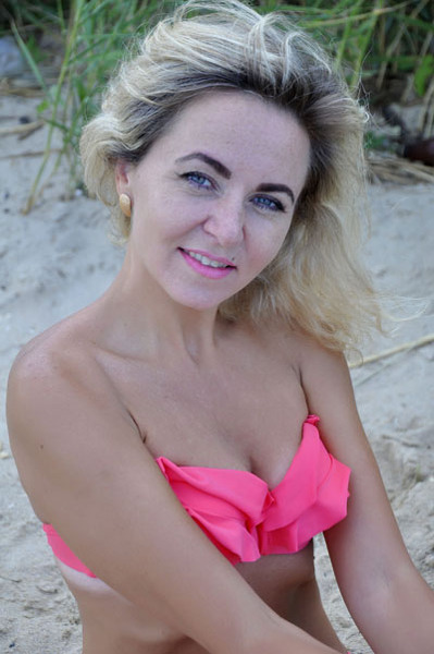 Radiant Inna, 47 y.o. from Mykolaiv, Ukraine with Blonde hair — VeronikaLove