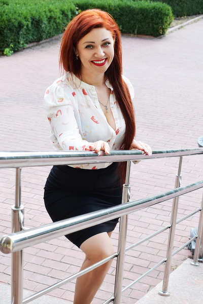 Charming Katerina, 48 y.o. from Kyiv, Ukraine with Auburn/red hair — VeronikaLove