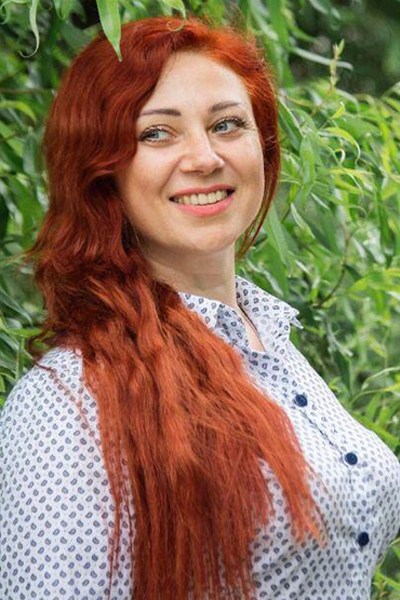 Charming Katerina, 48 y.o. from Kyiv, Ukraine with Auburn/red hair — VeronikaLove