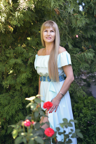 Radiant Tatiana, 56 y.o. from Kharkiv, Ukraine with Blonde hair — VeronikaLove