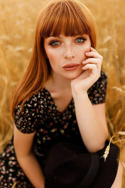 Vivacious Tatyana, 23 y.o. from Zaporizhzhia, Ukraine with Red hair — VeronikaLove