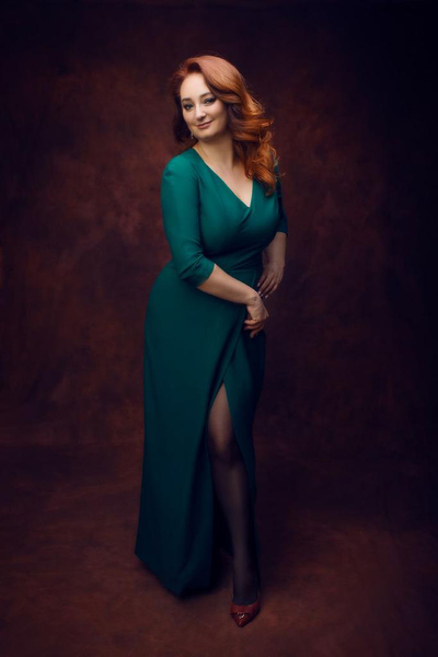 Dazzling Nataliya, 48 y.o. from Kharkiv, Ukraine with Red hair — VeronikaLove