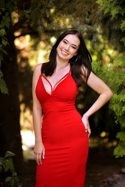 Alluring Nika, 24 y.o. from Kharkiv, Ukraine with Brown hair — VeronikaLove