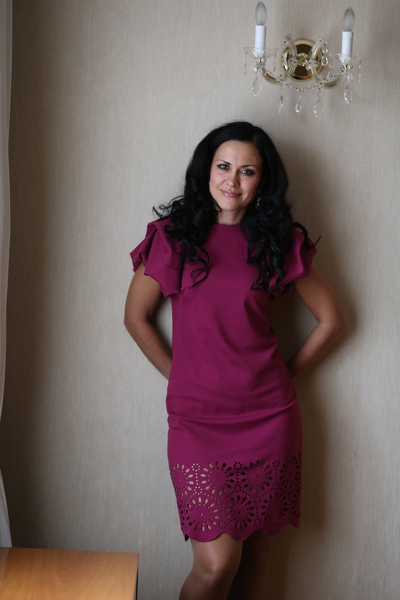 Dazzling Marina, 47 y.o. from Kyiv, Ukraine with Black hair — VeronikaLove