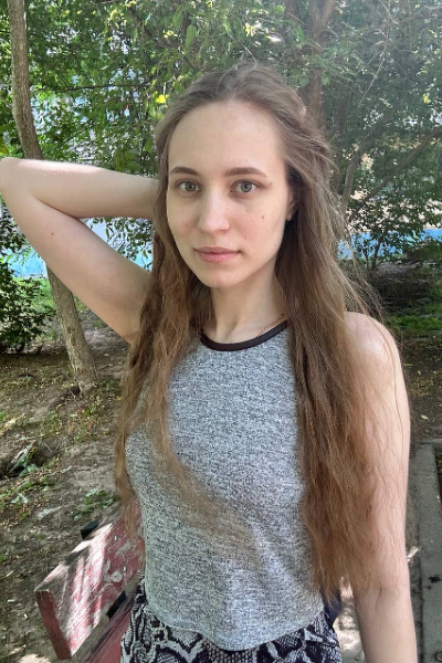 Radiant Aleksandra, 24 y.o. from Dnipro, Ukraine with Chestnut hair — VeronikaLove