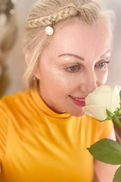 Charming Anjelika, 58 y.o. from Ivano-Frankivsk, Ukraine with Blonde hair — VeronikaLove