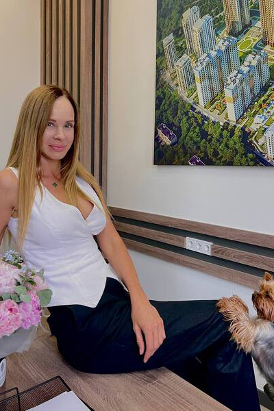 Radiant Natalia, 49 y.o. from Kyiv, Ukraine with Blonde hair — VeronikaLove