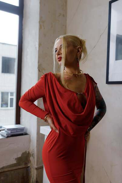 Serene Kseniya, 39 y.o. from Lviv, Ukraine with Blonde hair — VeronikaLove