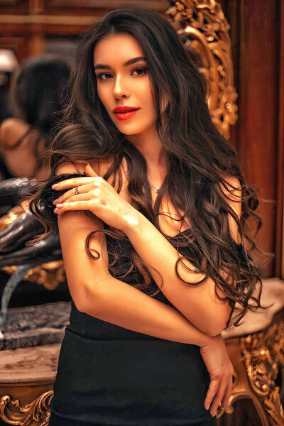 Enchanting Elena, 25 y.o. from Chisinau, Moldova with Black hair — VeronikaLove