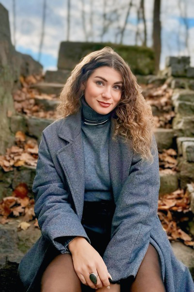 Vibrant Nadiia, 34 y.o. from Bila Tserkva, Ukraine with Light-brown hair — VeronikaLove