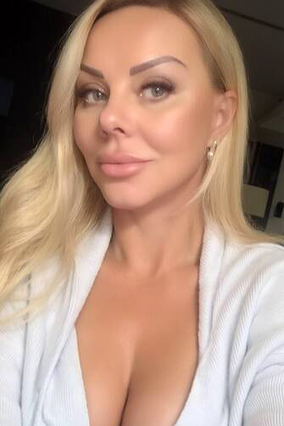 Captivating Lyudmila, 53 y.o. from Bristol, United Kingdom with Blonde hair — VeronikaLove
