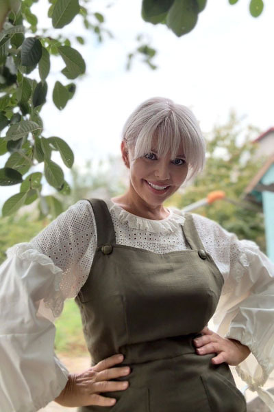 Dazzling Olena, 56 y.o. from Dnipro, Ukraine with Blonde hair — VeronikaLove