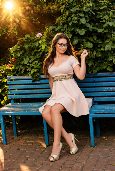 Elegant Alena, 42 y.o. from Mykolaiv, Ukraine with Light-brown hair — VeronikaLove