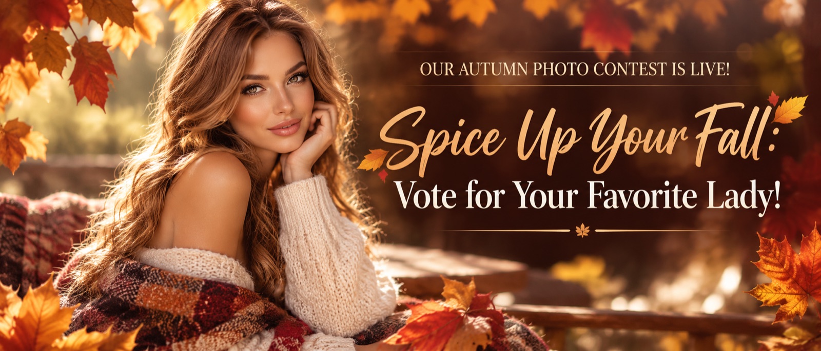 Our Autumn Photo Contest is LIVE! Spice Up Your Fall: Vote for Your Favorite Lady!